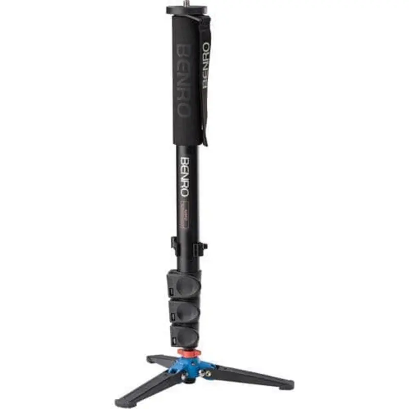 Benro A38FD Series 3 Aluminum Monopod w/3-Leg Locking Base