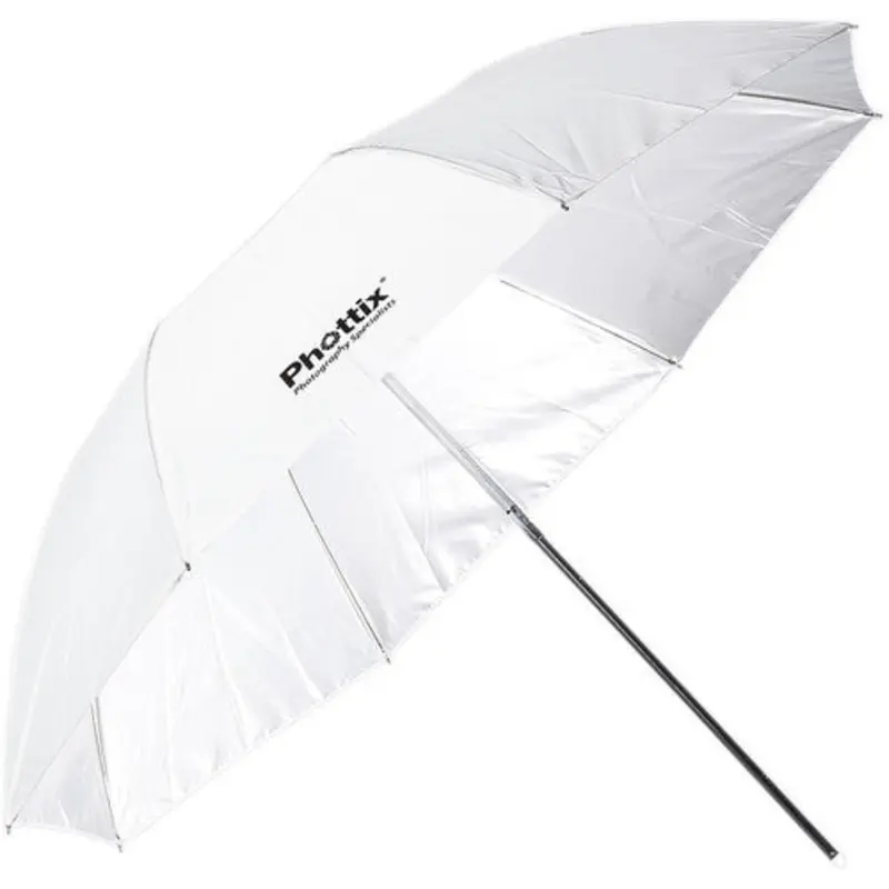 Phottix PH85361 Small Double-Folding Shoot-Through Umbrella 36'' (White)