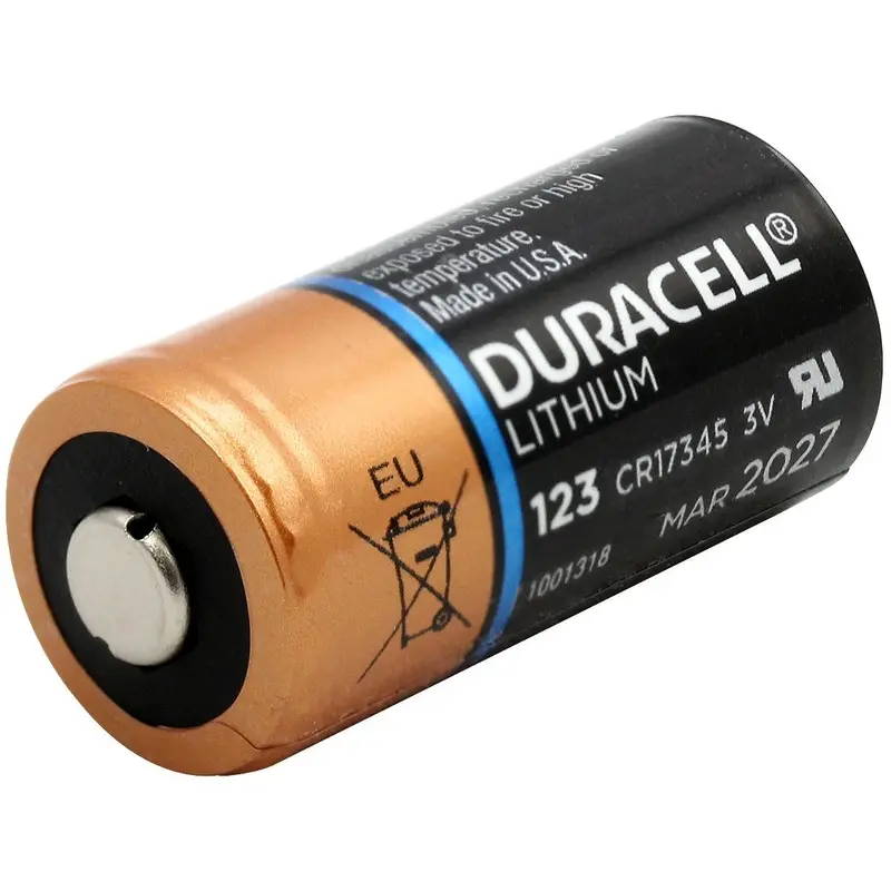 Duracell CR123 2X Ultra Photo 3V Lithium Battery