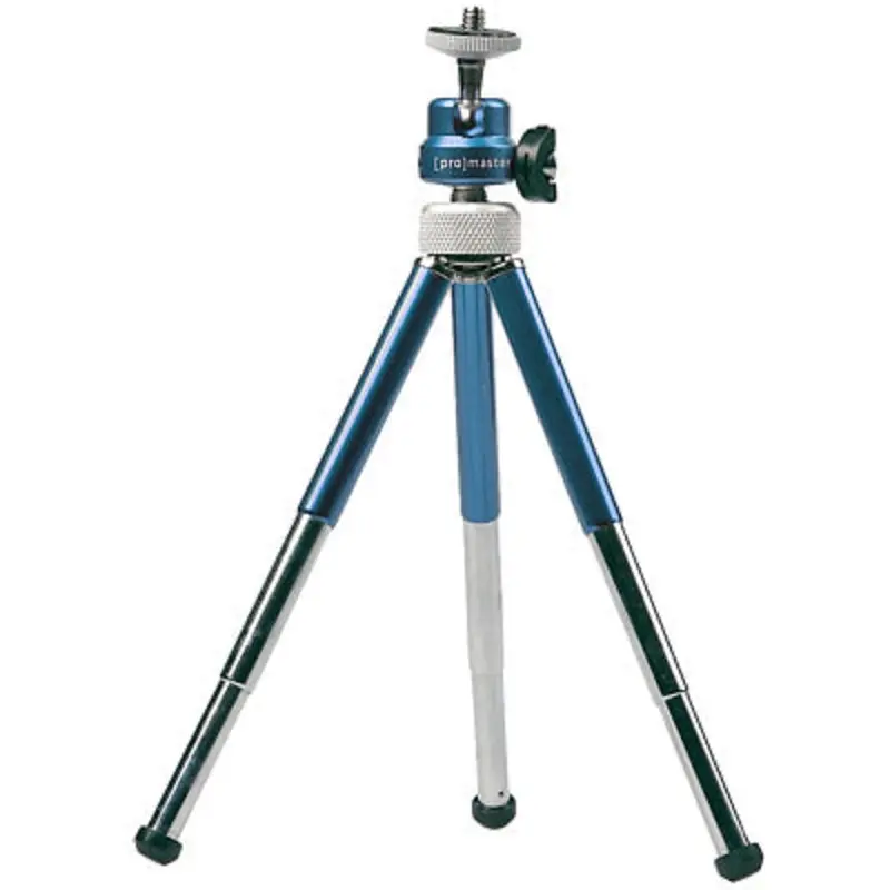 Promaster TRM-3 3-Section Mini Tripod, Blue