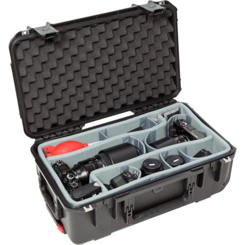 SKB 3I-2011-7DT Case W/Think Tank Photo Dividers & Lid Foam, Black