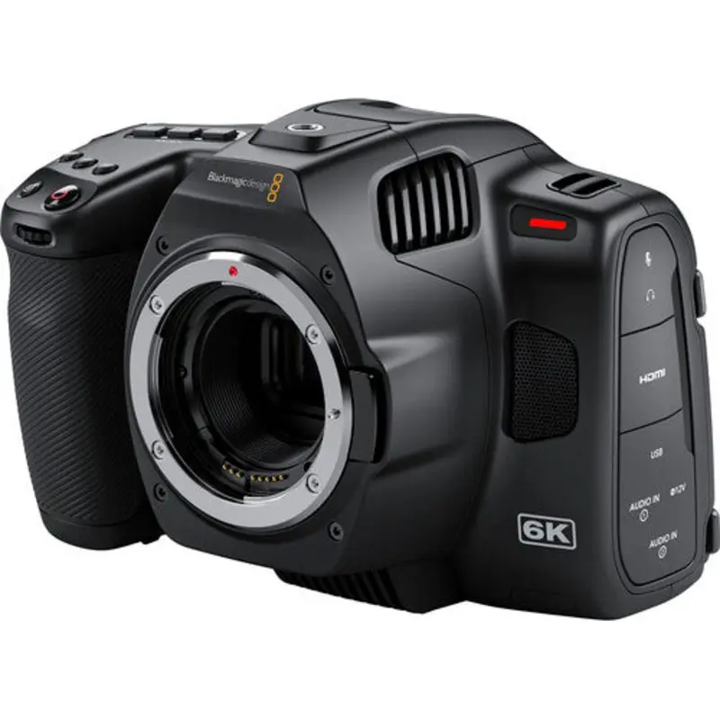 Blackmagic Pocket Cinema 6K Pro, Canon EF