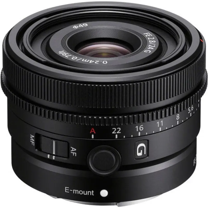 Sony SEL24F28G FE 24mm f/2.8 G Lens, 49