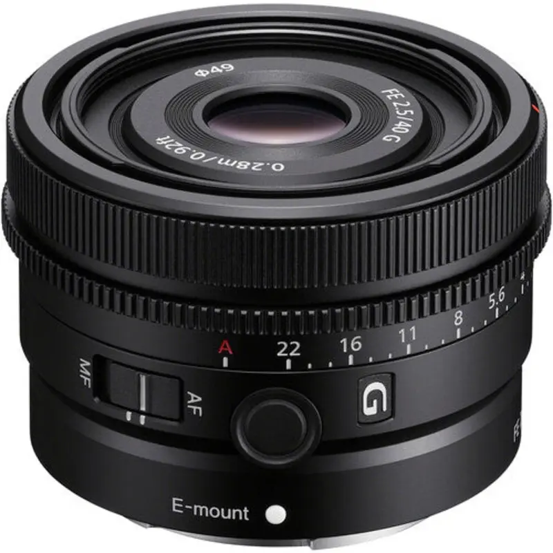 Sony SEL40F25G FE 40mm f/2.5 G Lens, 49