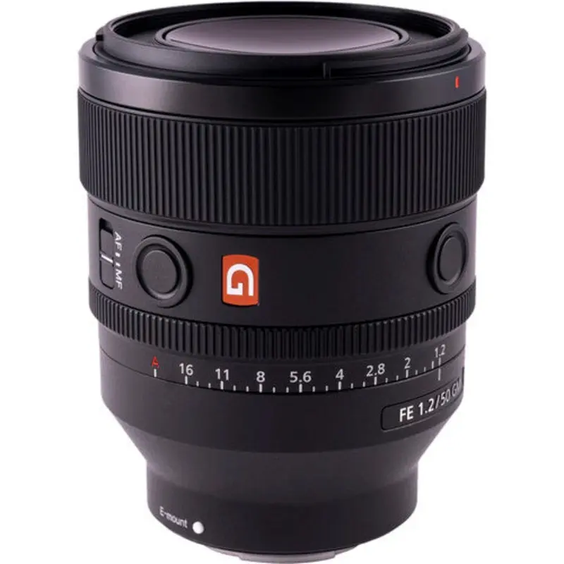 Sony SEL50F12GM FE 50mm f/1.2 GM Lens, 72