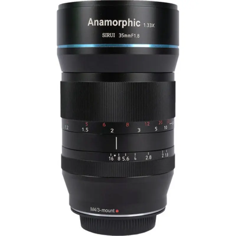 Sirui SR35M 35mm F/1.8 Anamorphic 1.33x Lens, MFT Mount