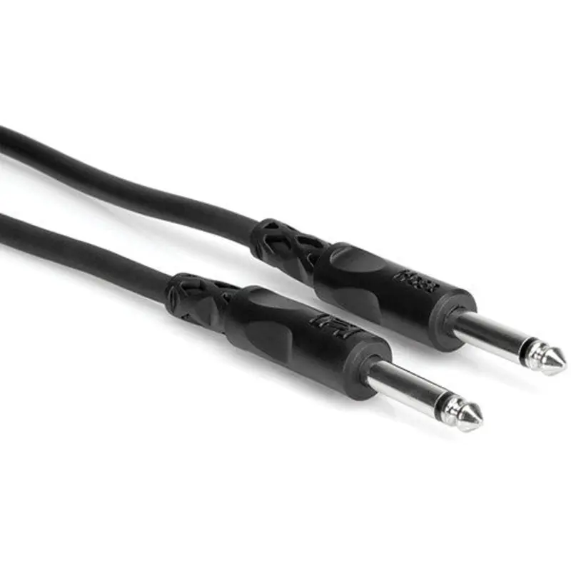 Hosa CPP110 1/4'' Phone Male To 1/4'' Phone Male Cable, 10'