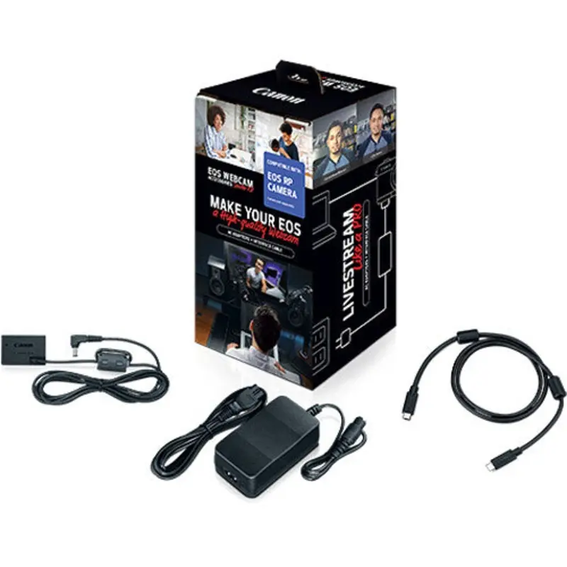 Canon EOS Webcam 1 Accessories Starter Kit F/EOS R8, R50, R10 & R100 Camera