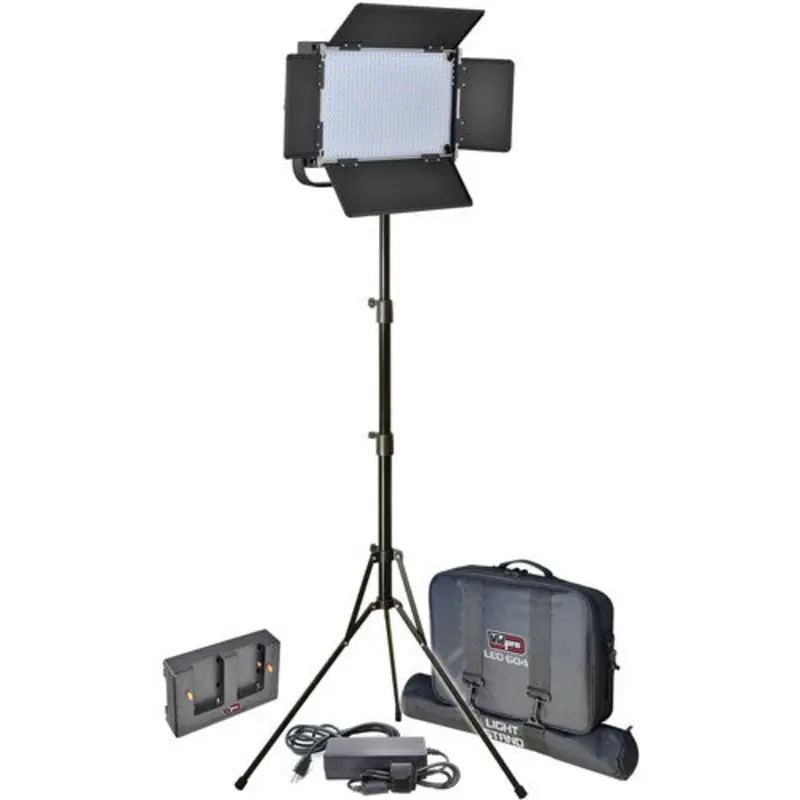 Vidpro LED604 604 LED Bi-Color Studio Light W/Stand & Case