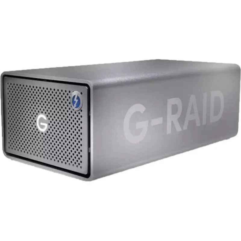 SanDisk G-RAID 2 24TB 2-Bay RAID Array (2 x 12TB, Thunderbolt 3 / USB 3.2 Gen 1)
