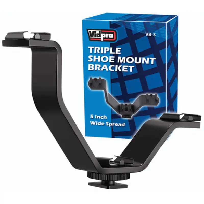 Vidpro VB3 Triple Shoe Mounting Bracket