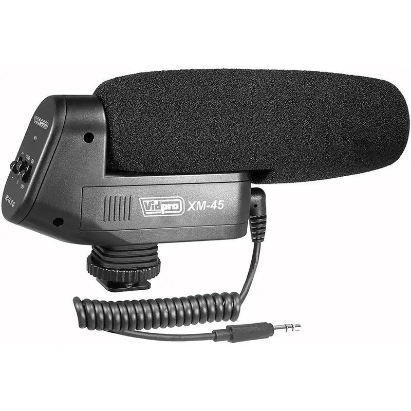 Vidpro XM45 Professional Condenser Shotgun Video Microphone