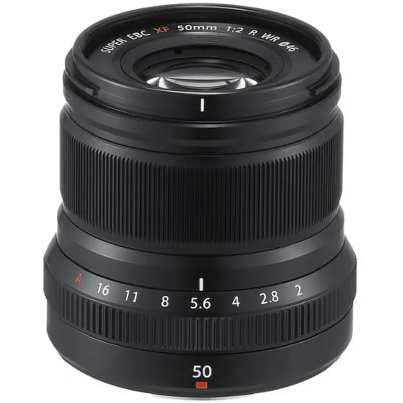 Fujifilm XF 50mm f/2 R WR, Black, 46