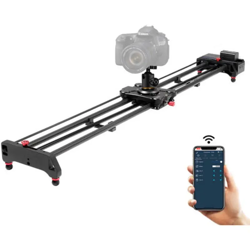 GVM SLIDER120 Wireless Carbon Fiber Motorized Camera Slider (47")