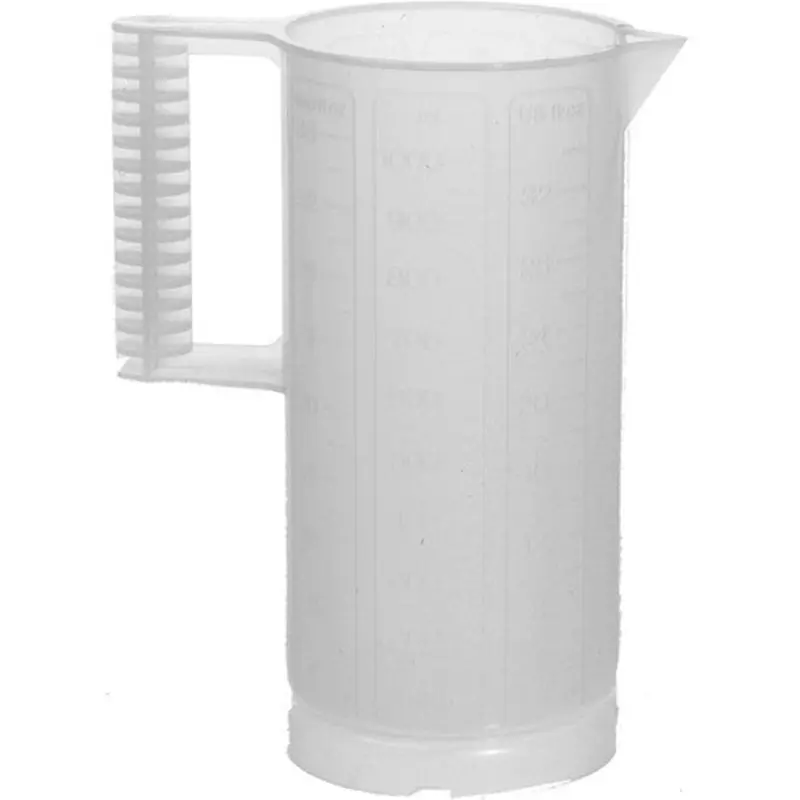 Paterson PTP309 Plastic Beaker (Ounce and Metric Graduations), 32oz