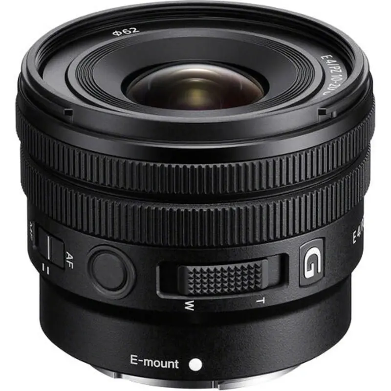 Sony SELP1020G E 10-20mm f/4 PZ G Lens, 62