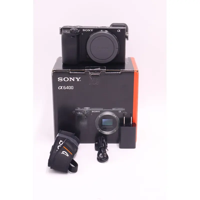 Sony A6400-3399956 A6400 APS-C Mirrorless Camera, Used
