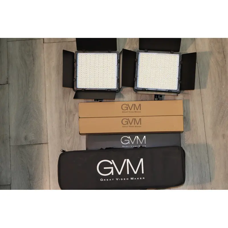 GVM 50RS-II RGB LED Light Panel (2-Light Kit), Used