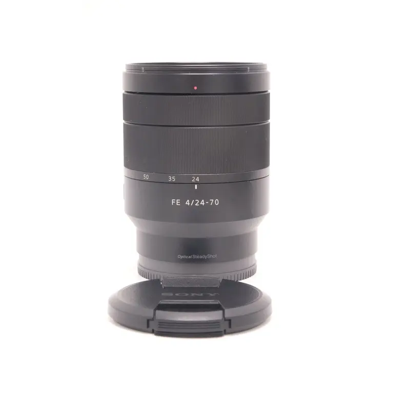 SONY SEL2470ZF4-0447388 Vario-Tessar T* FE 24-70mm f/4 ZA OSS Lens, Used