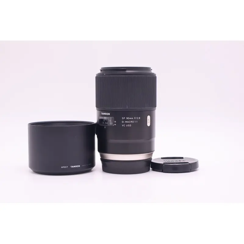 Tamron SP90-15778 SP 90mm F/2.8 Di MACRO 1:1 VC USD Lens, Used