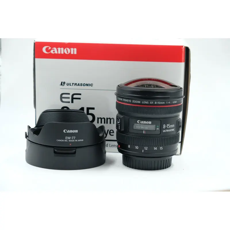 Canon EF815F4L-01464 EF 8-15 f/4L USM Lens, Used