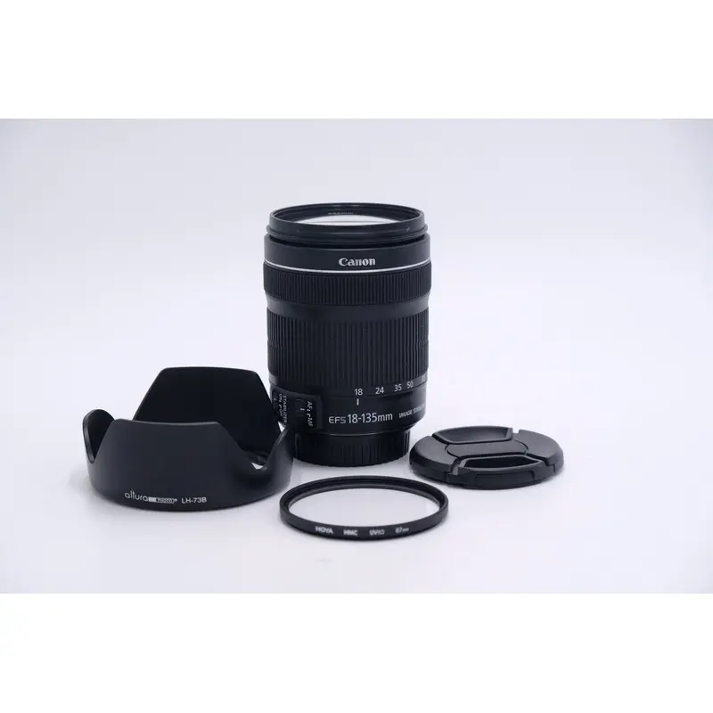 CANON EFS18135-84950 EF-S 18-135mm f3.5-5.6 IS Macro STM, Used