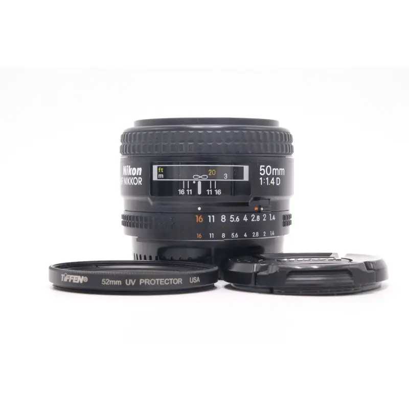 Nikon AF50F14D-76145 AF Nikkor 50mm f/1.4D Lens, Used
