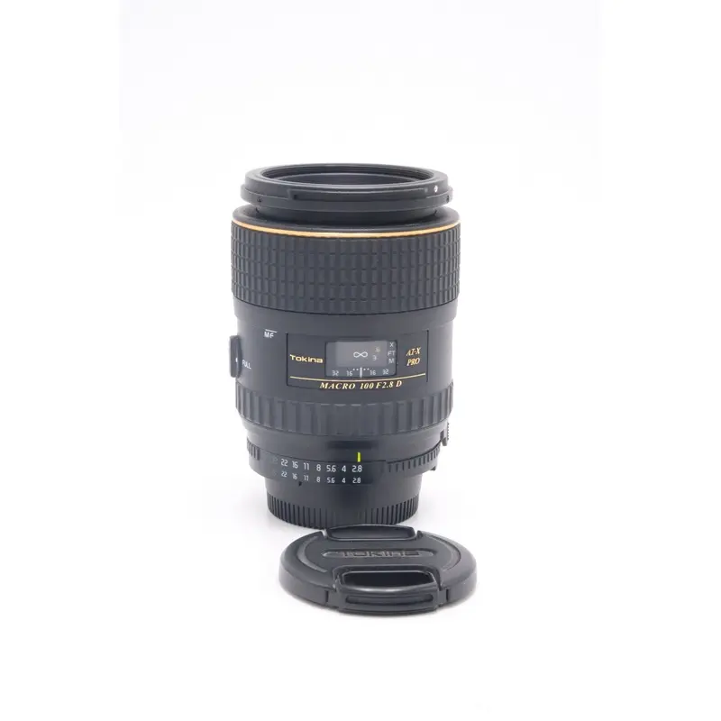 Tokina ATX100F28-52055 AT-X Pro Macro 100mm f/2.8D Lens F/Nikon F-mount, Used
