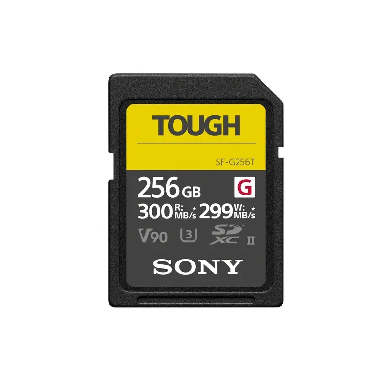 Sony SFG256T/T1 SF-G Tough Series UHS-II SDXC Memory Card, 256GB