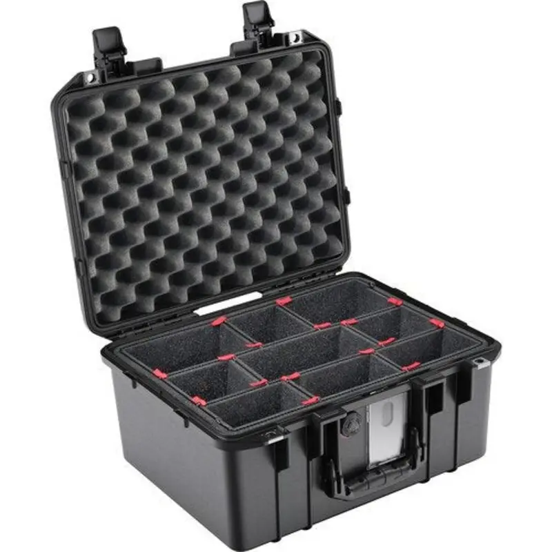 Pelican 1507AirTP Hard Carry Case with TrekPak Divider Insert (Black)