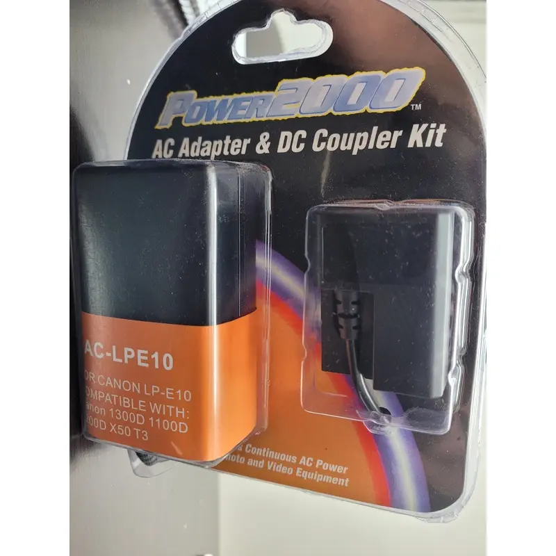 Vidpro ACLPE10 AC Adapter & DC Coupler Kit F/Canon