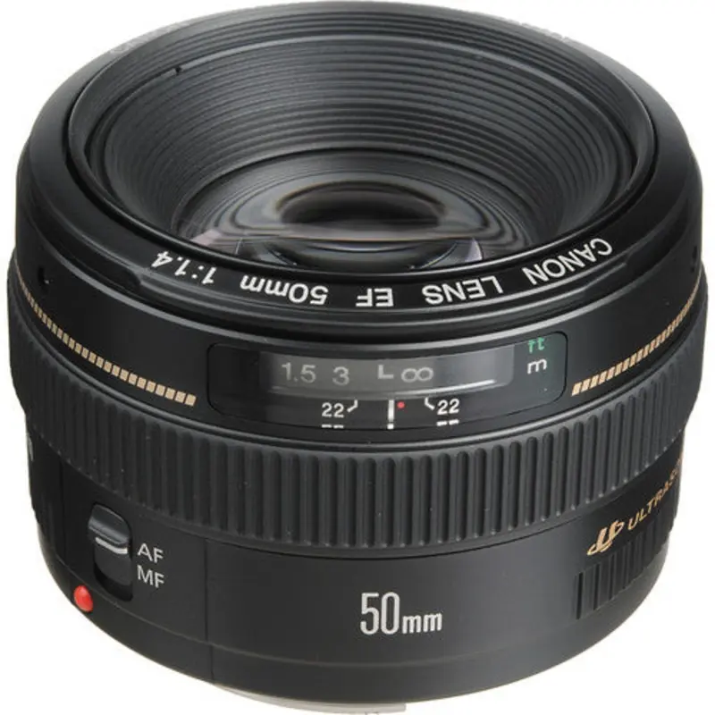 Canon EF 50mm f/1.4 USM, 58