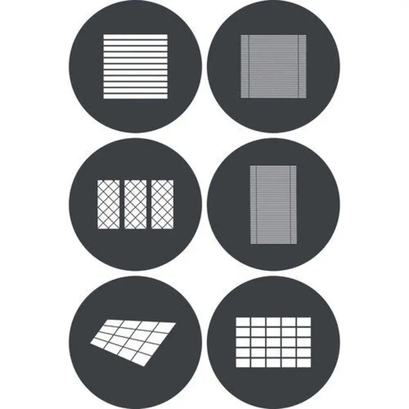 Godox GPGS4 Gobo Set for MG1200Bi Spotlight Mount (6-Pack)