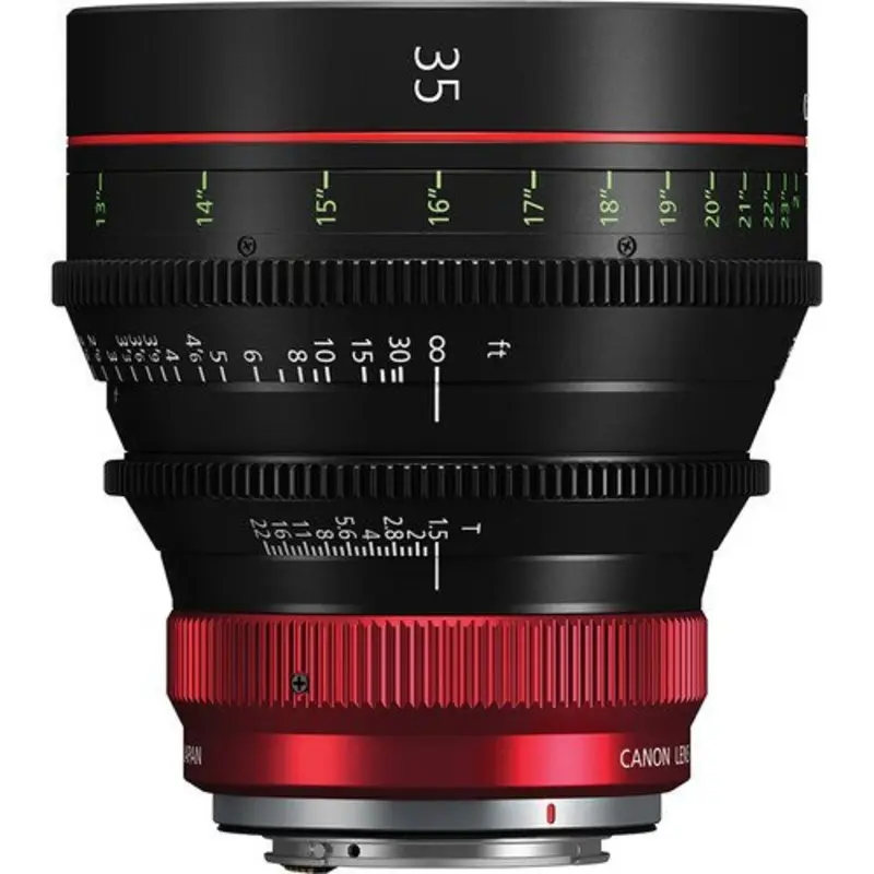 Canon CN-R 35mm T1.5 L F Cinema Prime Lens (RF Mount)