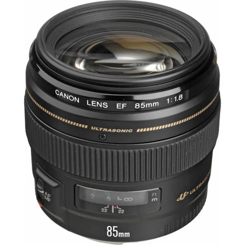 Canon EF 85mm f/1.8 USM, 58