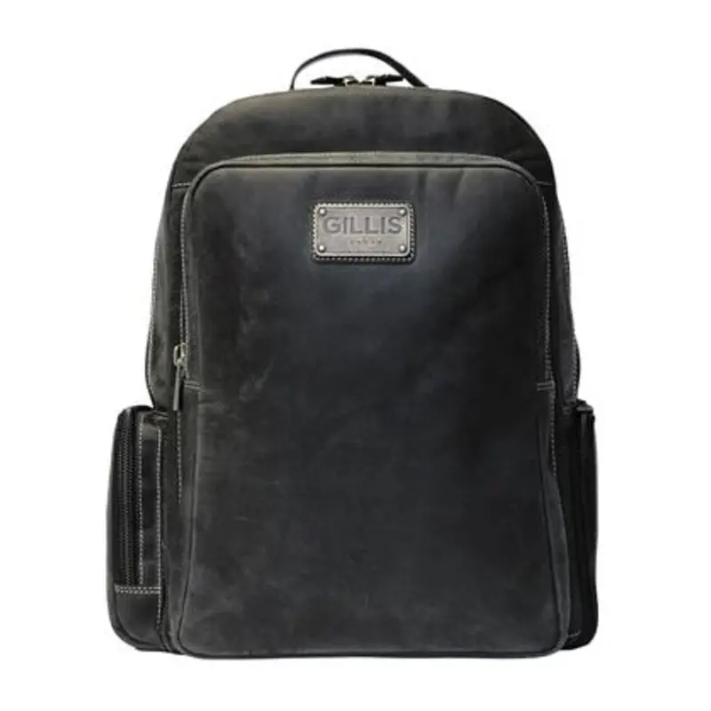 Dorr Trafalgar II Leather Backpack Vintage Black