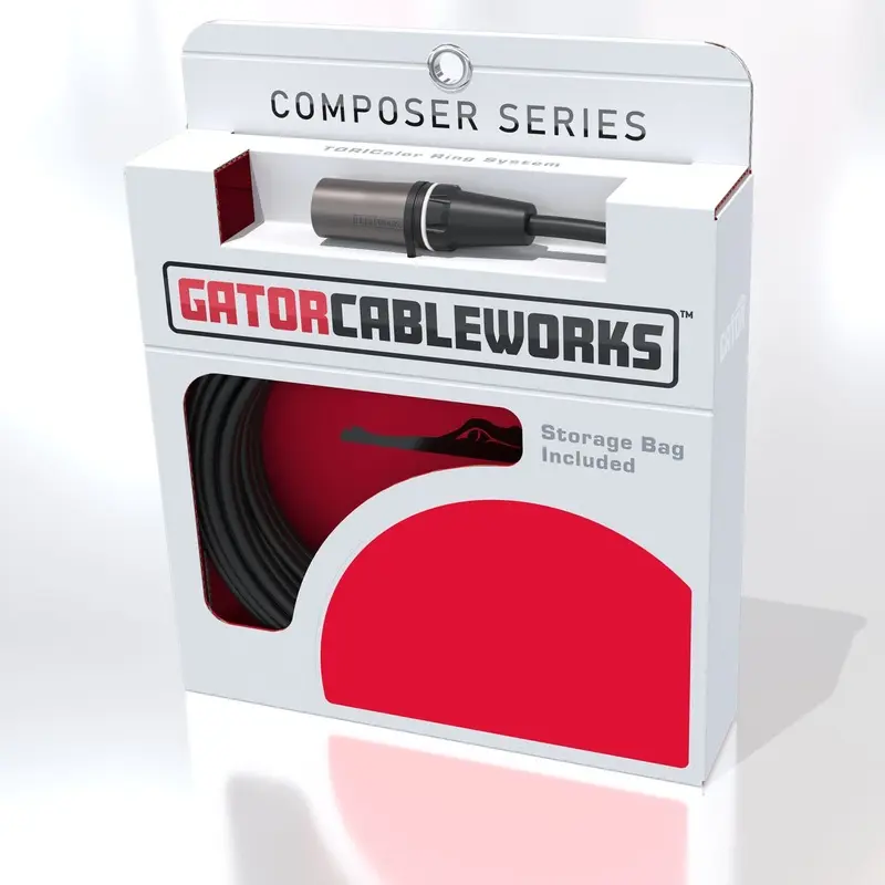 Gator Frameworks 6' XLR Microphone Cable