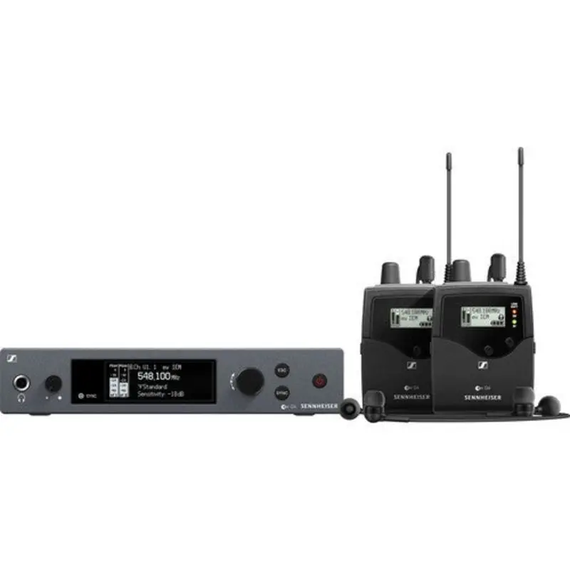 Sennheiser EW IEM G4-Twin Wireless Monitor System Kit (A: 516 to 558 MHz)