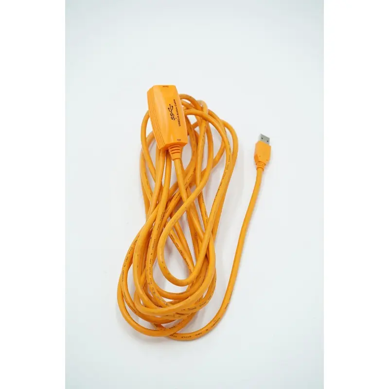 Tether Tools TetherPro USB 2.0 Male Type-A to USB 2.0 Female Type-A Orange, Used
