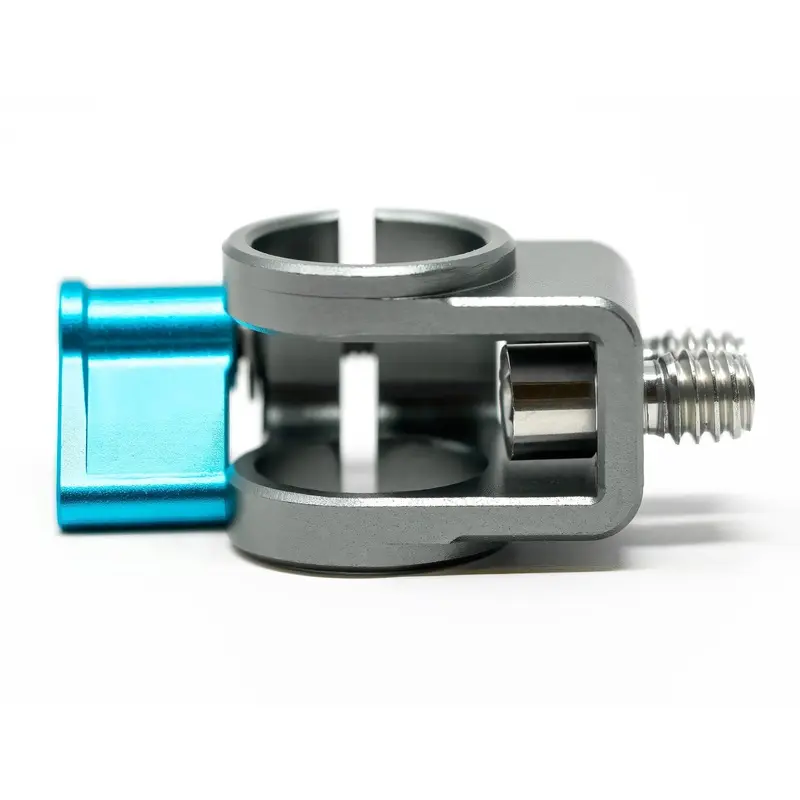 Kondor Blue 15mm Single Rod Holder for Follow Focus  (Space Gray)