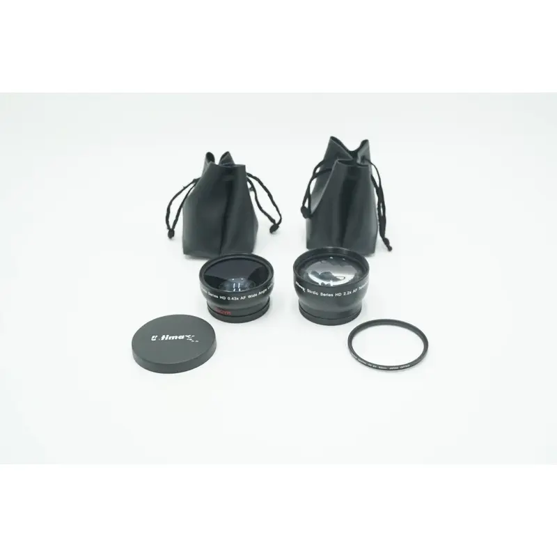 Ultimax Telephoto & Wide-Angle Lens Converter Set, Used