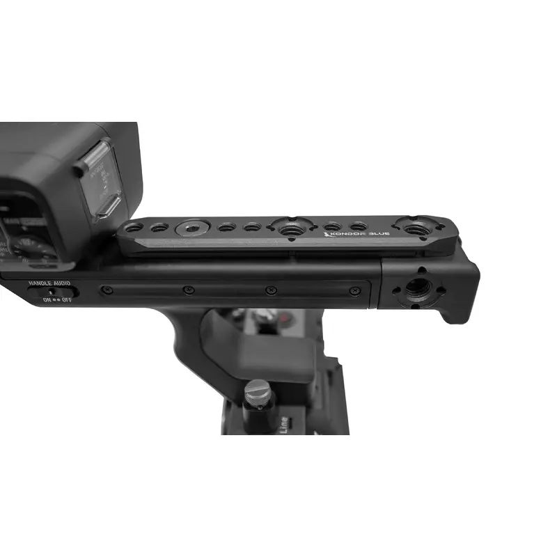 Kondor Blue Sony FX3/FX30 XLR Handle Extension (Raven Black)
