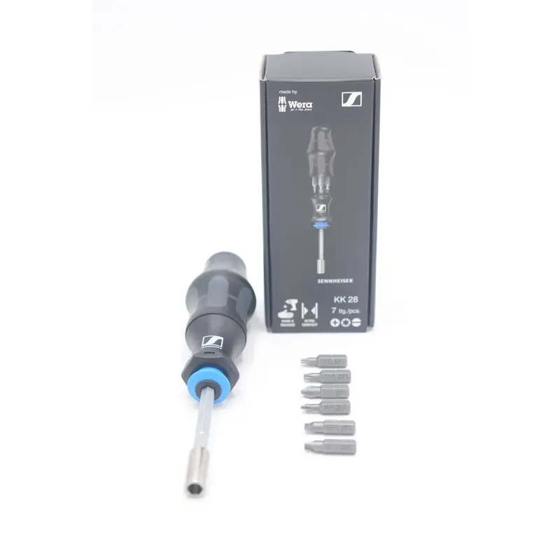 Sennheiser 581036 Screwdriver Kraftform Kompakt 28 Set by Wera