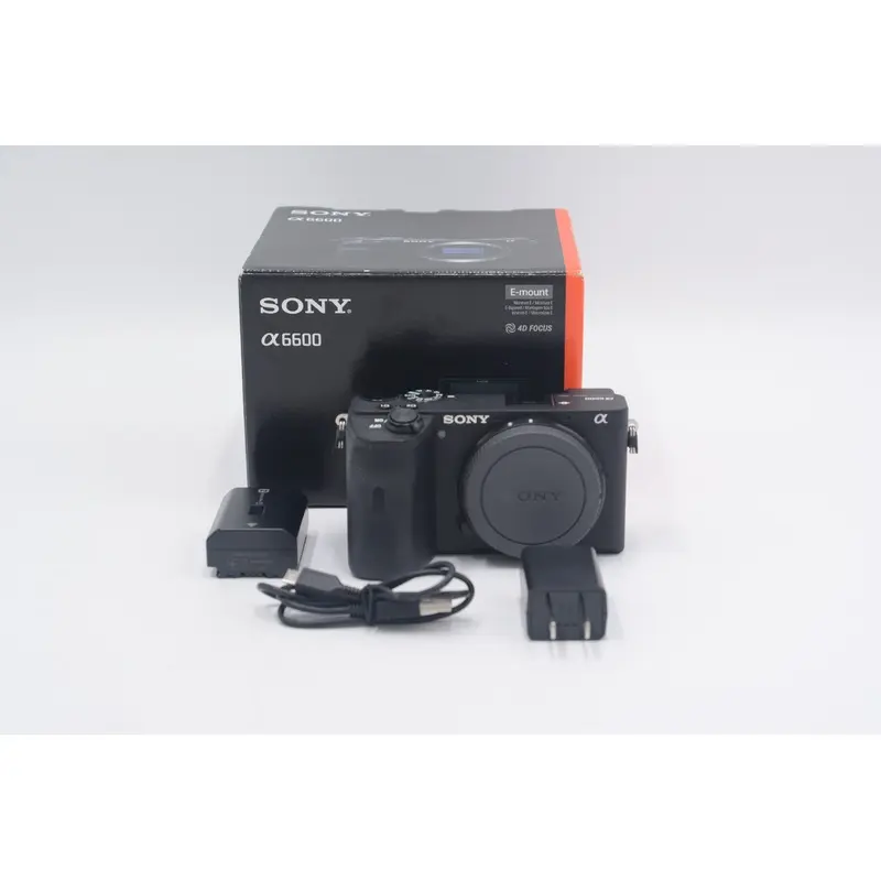 Sony A6600/6404862 A6600 Mirrorless Camera Body Only, Used