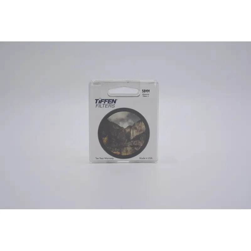 Tiffen 58mm Glimmer Glass 1 Filter, Used