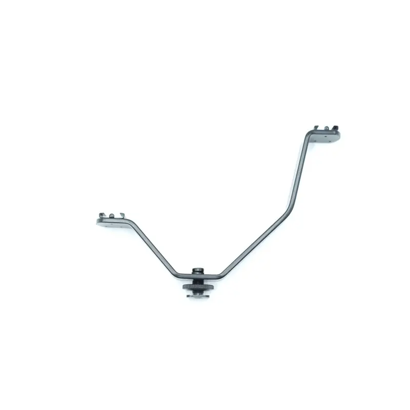 Generic Double Shoe Uneven Camera Flash Bracket, Used