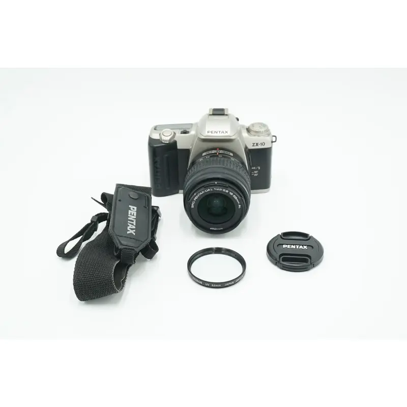 Pentax ZX10/68242 ZX10 Film Camera + 18-55mm Lens, Used