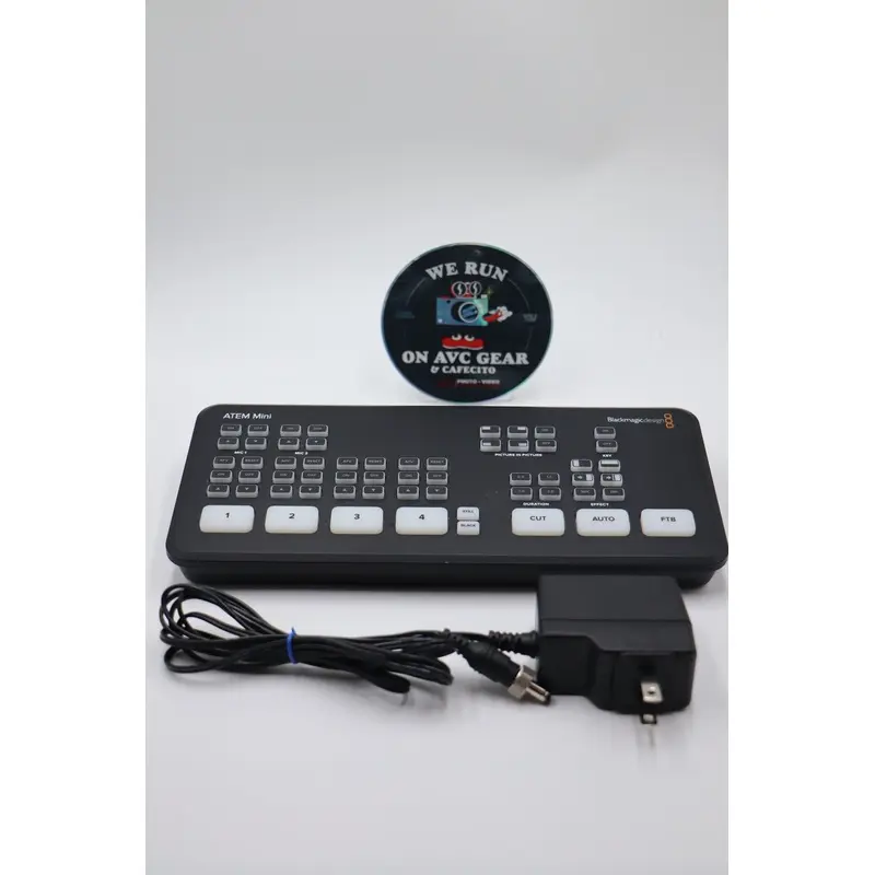 Blackmagic ATEMMINI-48324 ATEM Mini HDMI Live Stream Switcher, Used