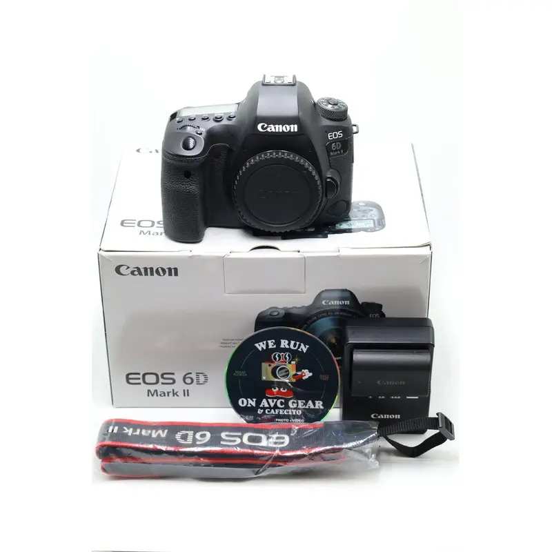 Canon EOS6DII-01991 EOS 6D Mark II DSLR Camera Body Only, Used
