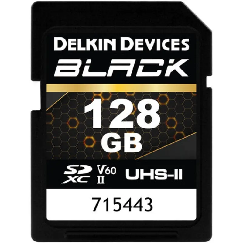Delkin Devices BLACK UHS-II SDXC Memory Card